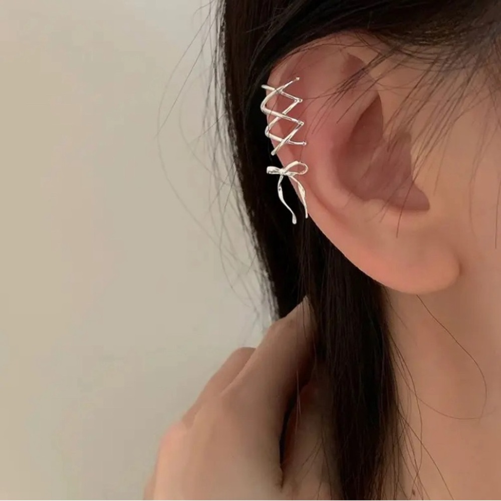 Cute Stylish Ballet Earrings Ear Cuffs Jewelry Accessories
